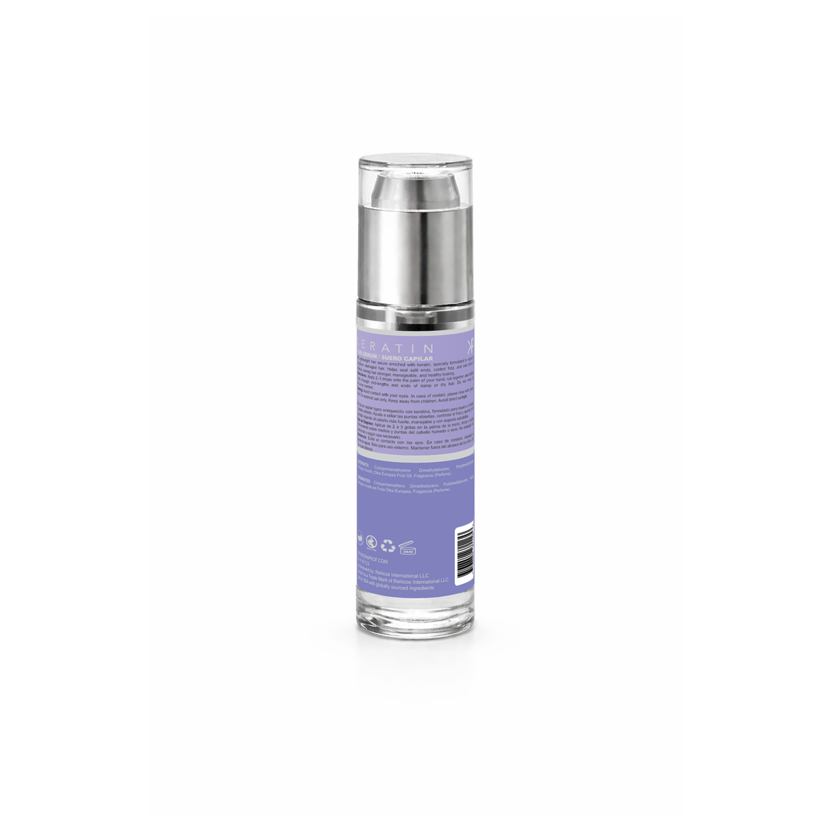 Keraprof Keratin Crystal Shine Hair Serum – Set of 2
