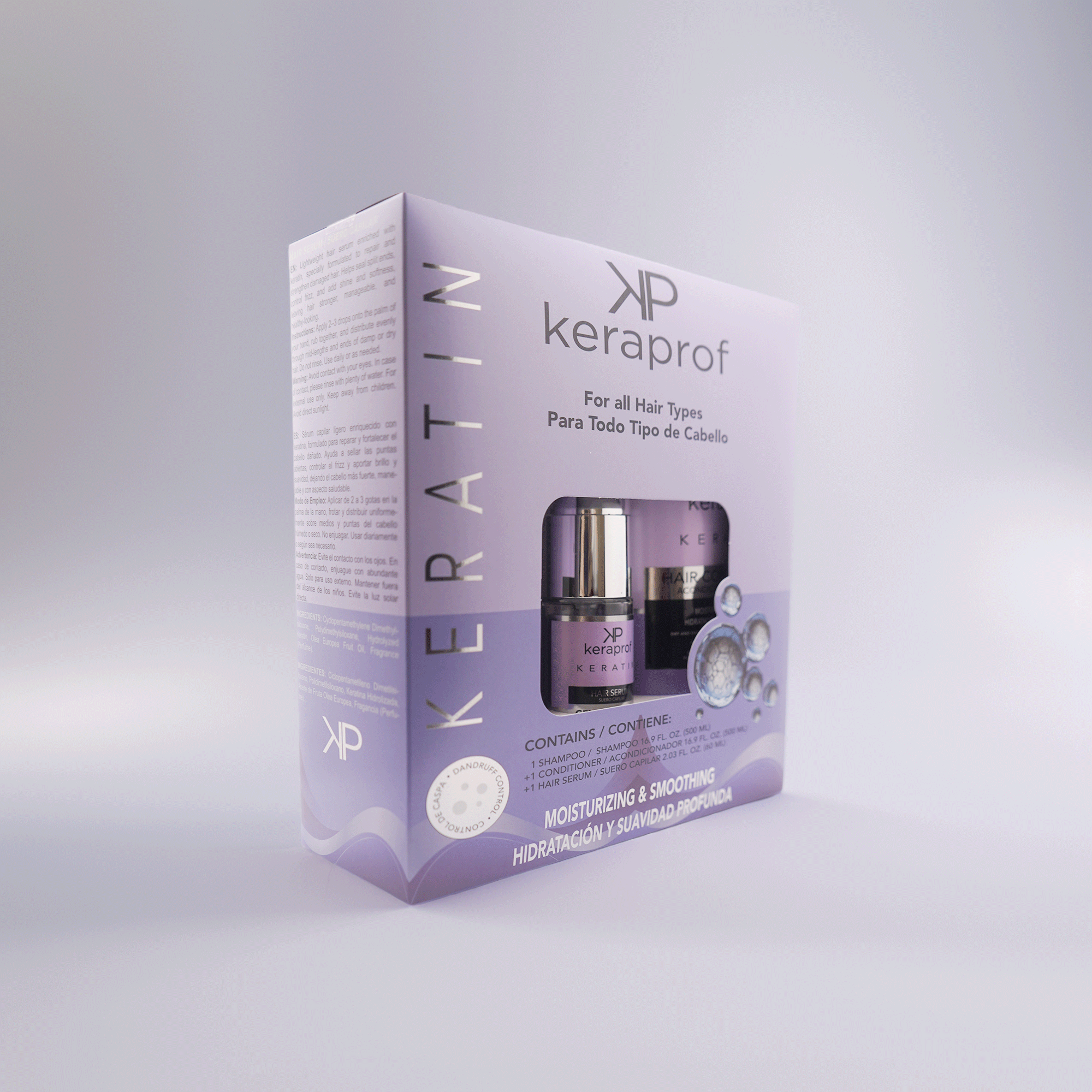 Keraprof Keratin Hair Care Kit β 3-Piece Set