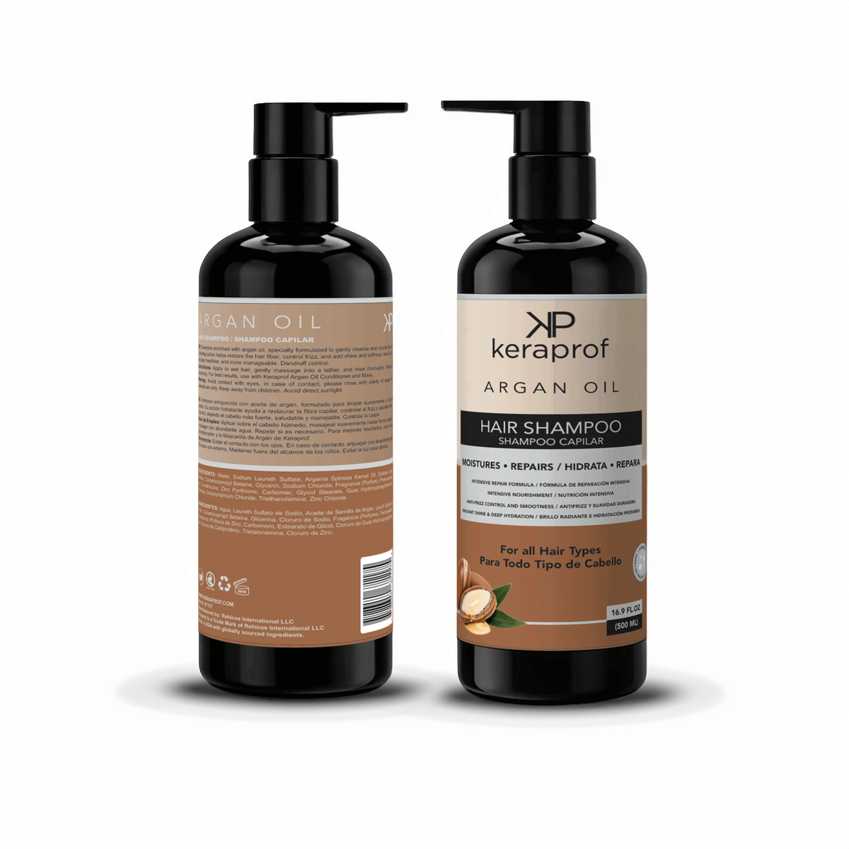 Keraprof Argan Oil Hair Care Kit โ 3-Piece Set