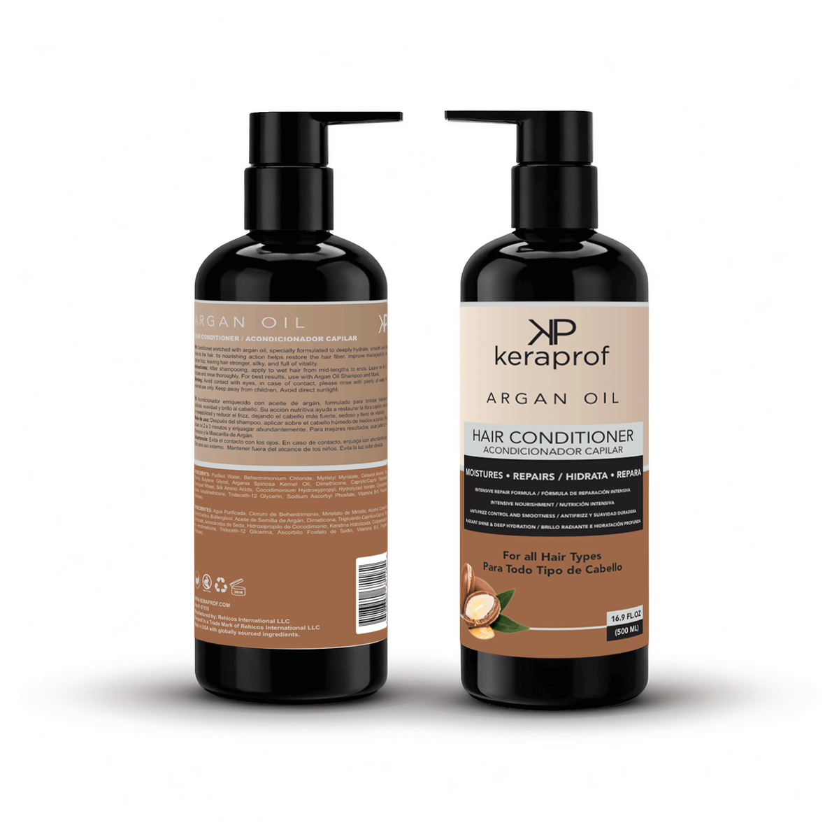 Keraprof Argan Oil Hair Care Kit – 3-Piece Set