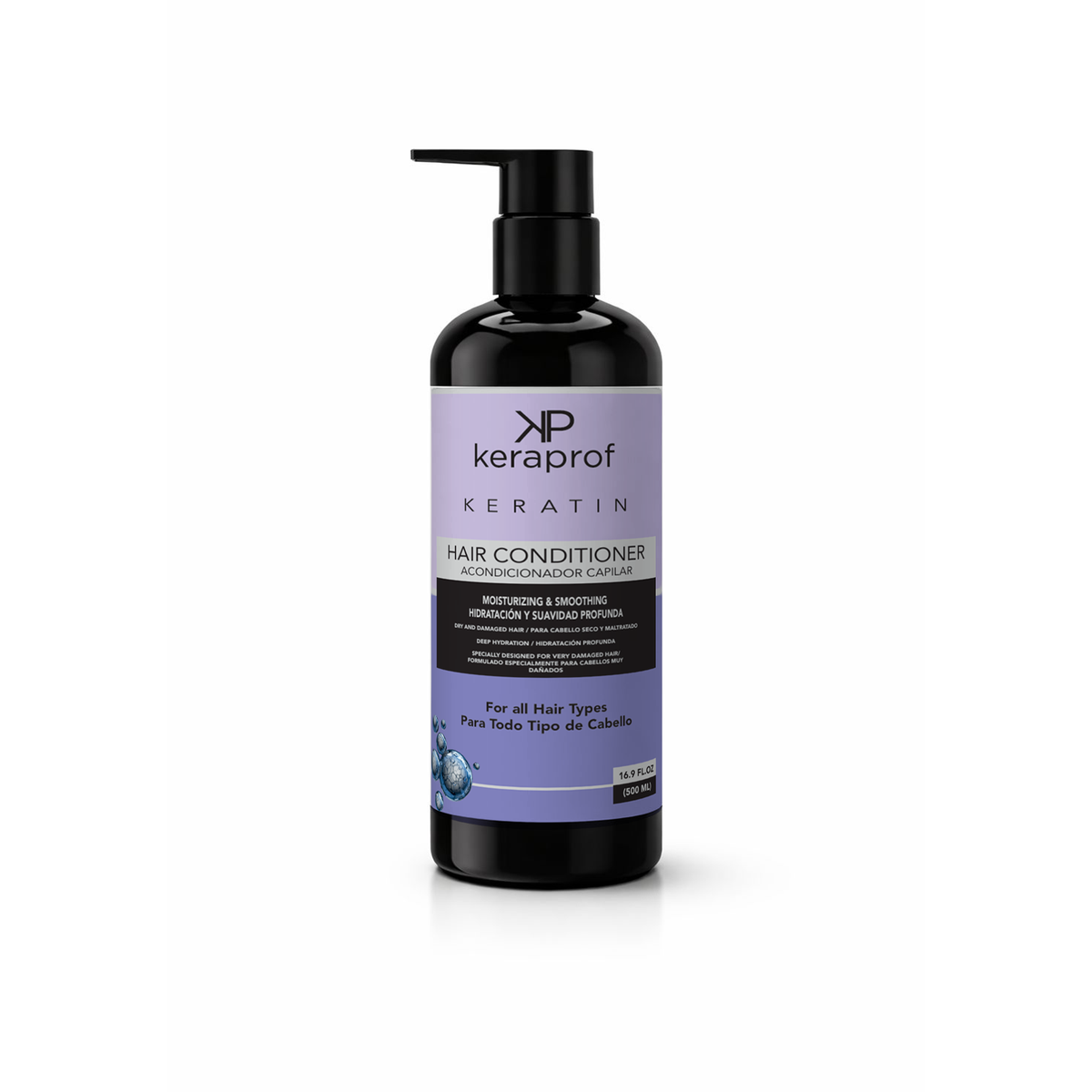 Keraprof Keratin Shampoo & Conditioner Set – 500ml Each